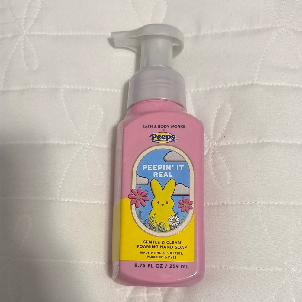 Bath & Body Works Peeps Peepin' It Real Pink Foaming Hand Soap